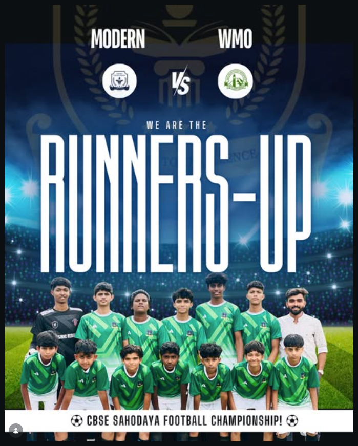 CBSE Sahodaya Football Championship — Runners-up
